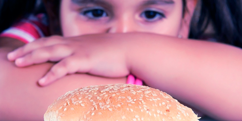 Riscos da obesidade infantil.